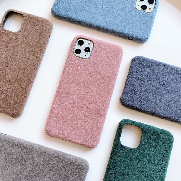 Velvet Feel iPhone case for iPhone 6, 6s, 7, 8, X, XS, XR Max, iPhone 11
