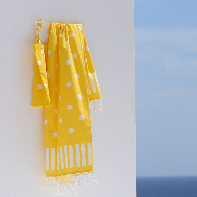 Funky Pareo for the Beach with Bag
