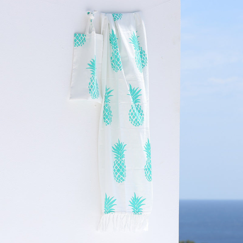 Funky Pareo for the Beach with Bag