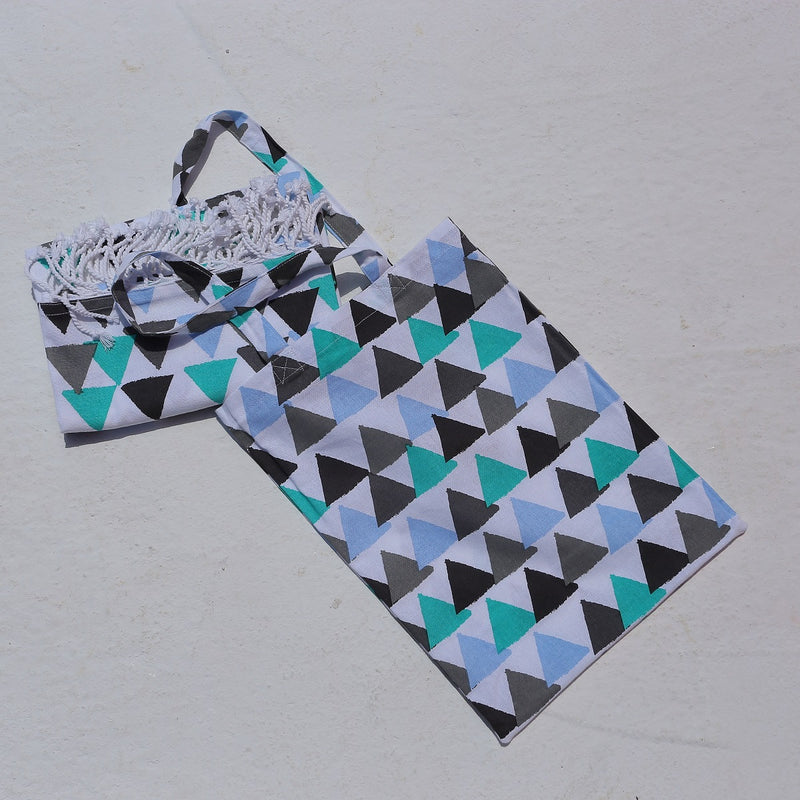 Funky Pareo for the Beach with Bag