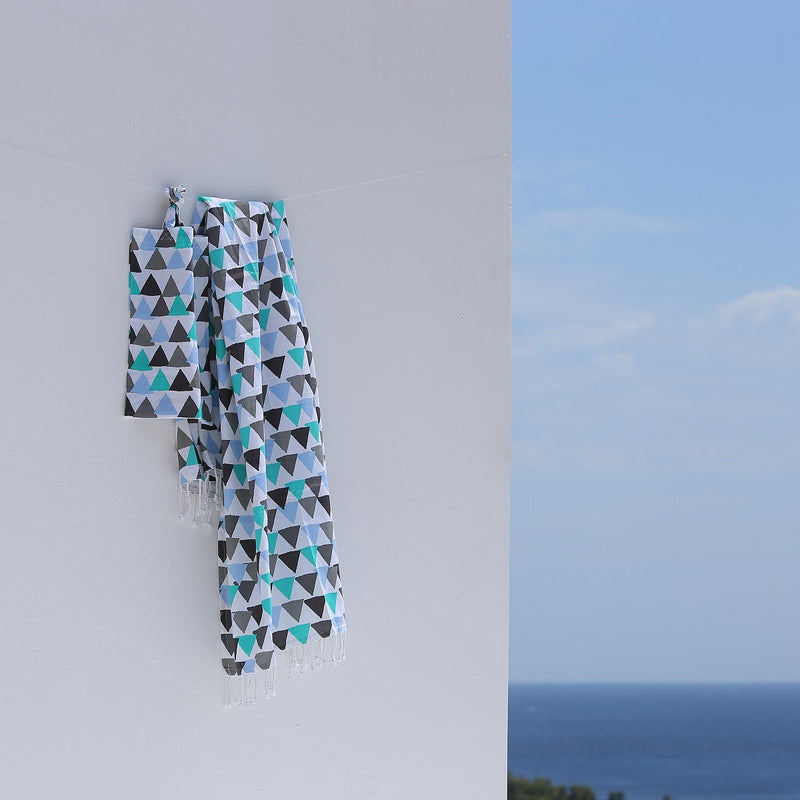 Funky Pareo for the Beach with Bag