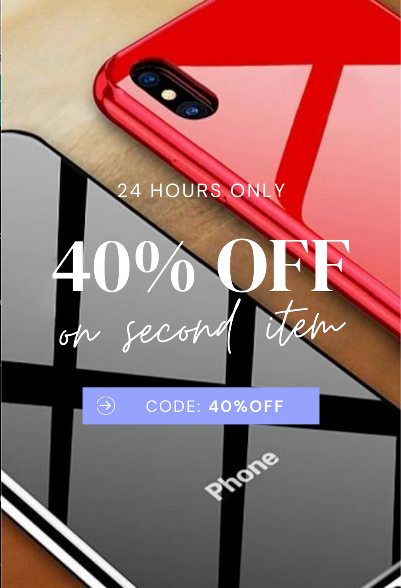 Luxury Tempered Glass Case for iPhone 11
