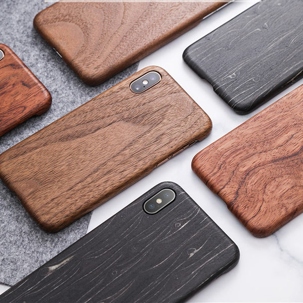 Luxury Wooden Back Case Cover
