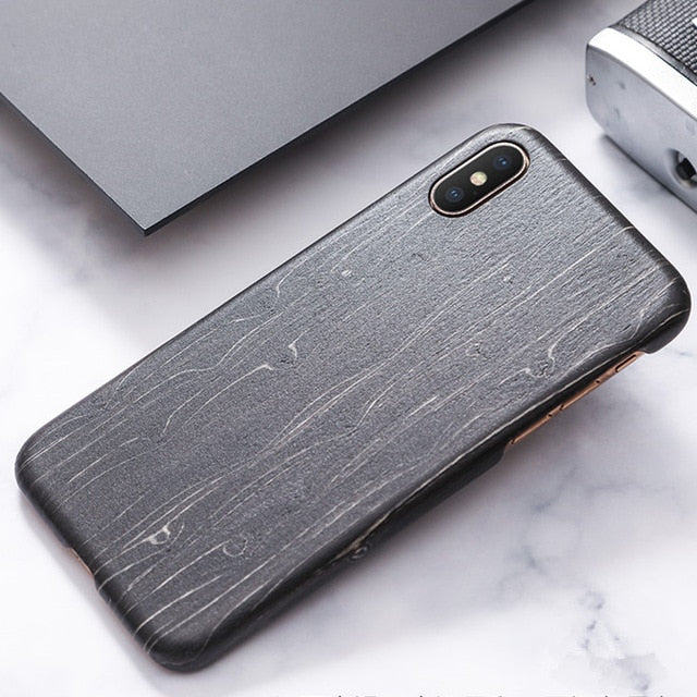 Luxury Wooden Back Case Cover