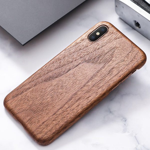 Luxury Wooden Back Case Cover