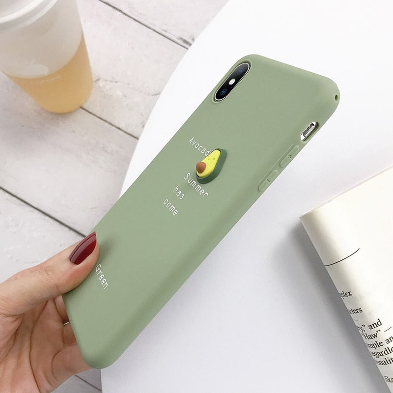 Fruit Design Cases for iPhone 6, iPhone 7, iPhone 8, iPhone X and iPhone 11