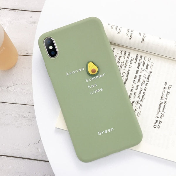 Fruit Design Cases for iPhone 6, iPhone 7, iPhone 8, iPhone X and iPhone 11