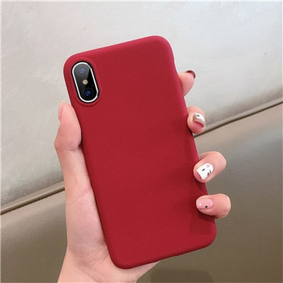 Ultra-Thin Sandstone Matte Case For iPhone 11