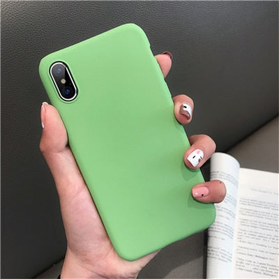 Ultra-Thin Sandstone Matte Case For iPhone 11