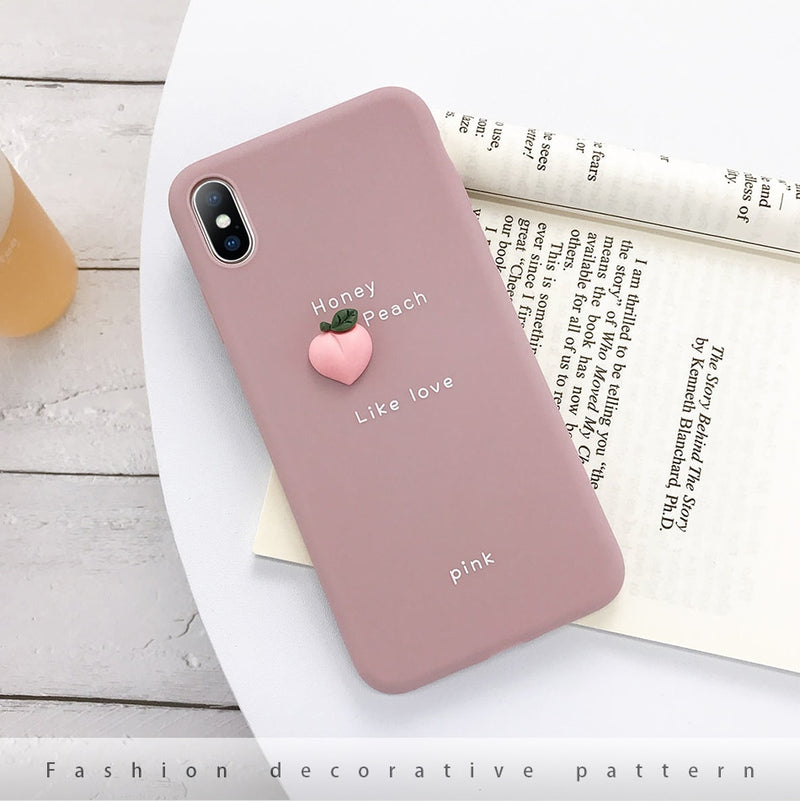Fruit Design Cases for iPhone 6, iPhone 7, iPhone 8, iPhone X and iPhone 11