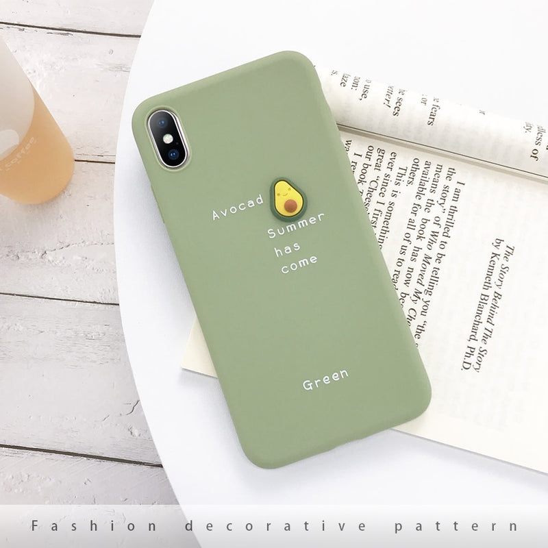 Fruit Design Cases for iPhone 6, iPhone 7, iPhone 8, iPhone X and iPhone 11