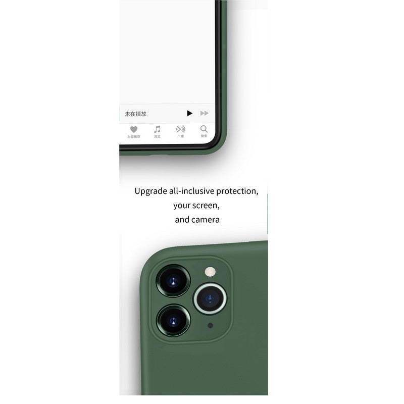 Luxury Silicone Full Protection Case For iPhone 6, 7, 8, iPhone X, XR, XS, XS Max
