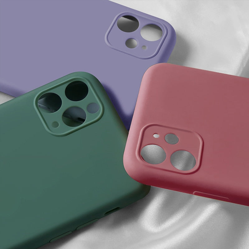 Luxury Silicone Full Protection Case For iPhone 6, 7, 8, iPhone X, XR, XS, XS Max