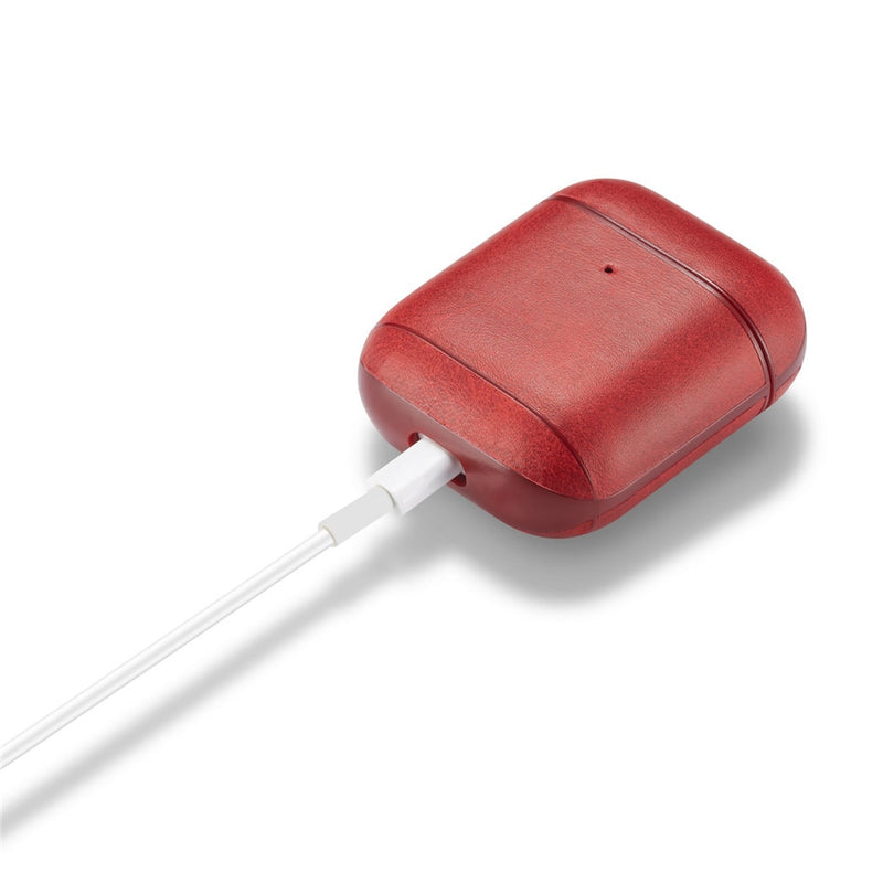 Luxury Leather Case For Apple Airpods 2