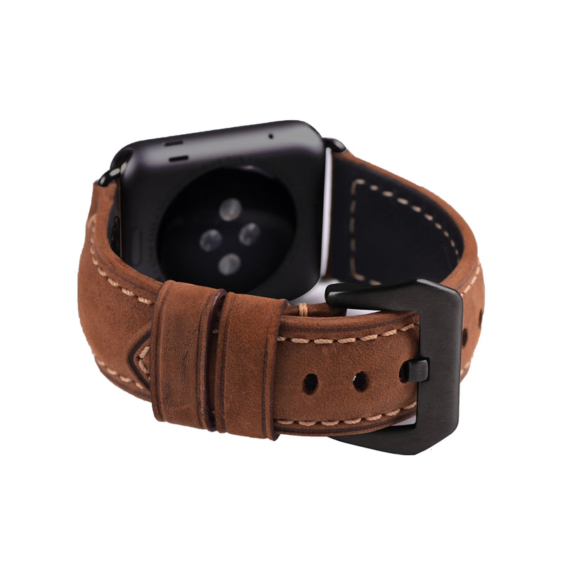 Genuine Leather Watch Band for Apple Watch