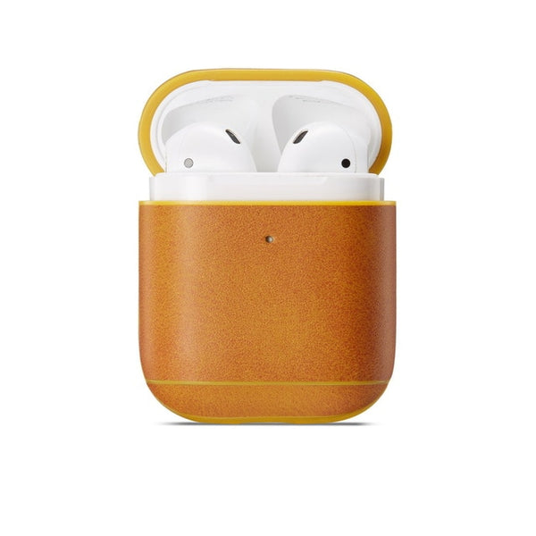 Luxury Leather Case For Apple Airpods 2