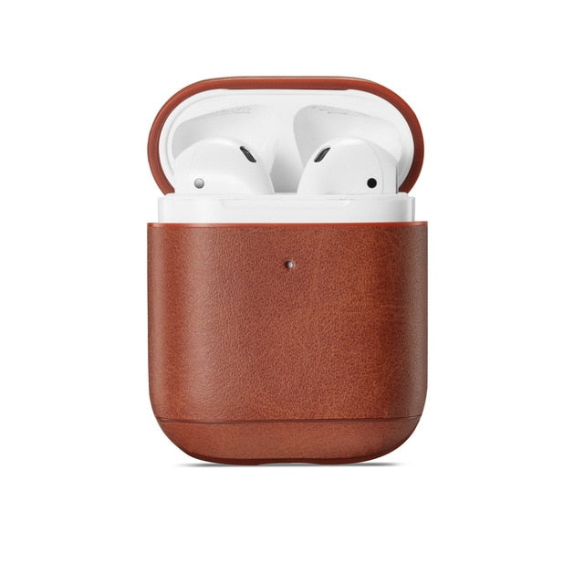 Luxury Leather Case For Apple Airpods 2
