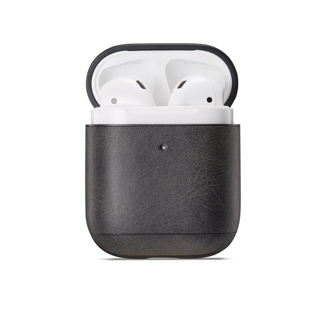 Luxury Leather Case For Apple Airpods 2
