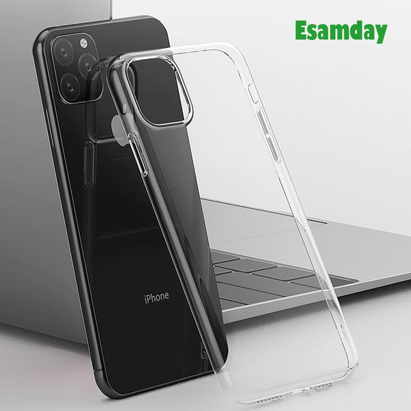 Luxury Transparent Soft Case For iPhone
