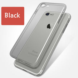Luxury Transparent Soft Case For iPhone