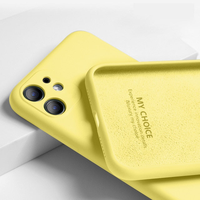 Luxury Silicone Full Protection Case For iPhone 6, 7, 8, iPhone X, XR, XS, XS Max