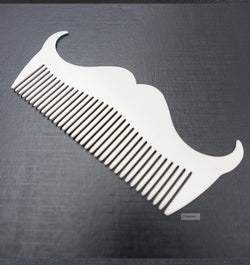 Gentleman's Mustache Steel Beard Comb