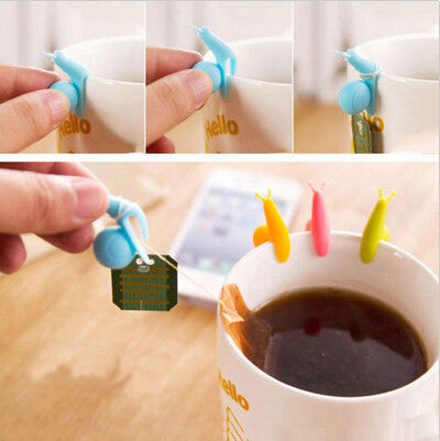 Snail Tea Bag Holders (5 Set)