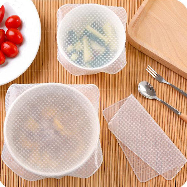Reusable Silicone Cover for Bowls or Plates