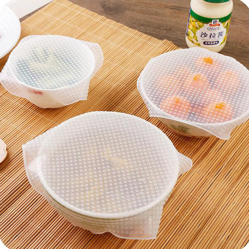 Reusable Silicone Cover for Bowls or Plates