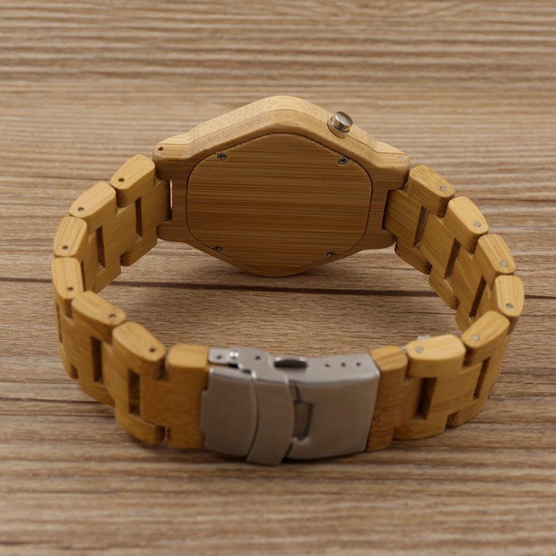 Wooden LED Watch