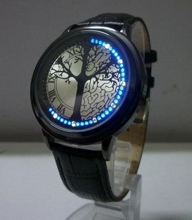 Elegant Unisex Watch with Leather Band