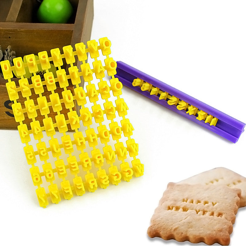 Letter Stamps for Cookies