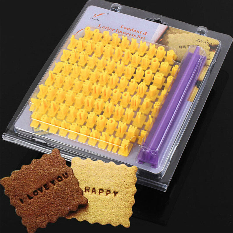 Letter Stamps for Cookies