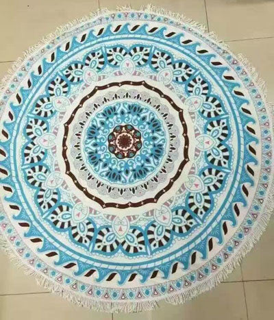 Summer Microfiber Round Beach Towel