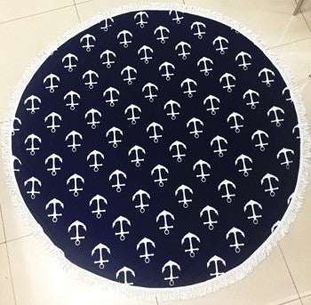 Summer Microfiber Round Beach Towel