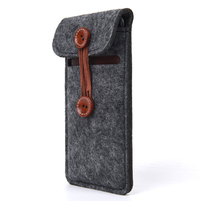 Wool & Felt 5.5" Smartphone Pouch/Case