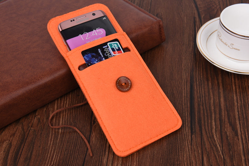 Wool & Felt 5.5" Smartphone Pouch/Case