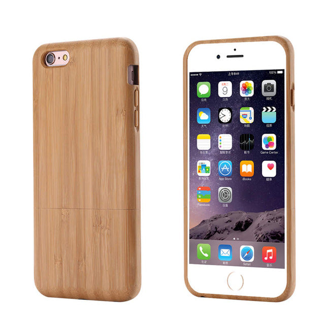 Natural Wood Grain Case for iPhone 6/ 6s/ 6 Plus/ 6s Plus