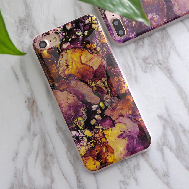 SoCouple Stone Painted iPhone Case