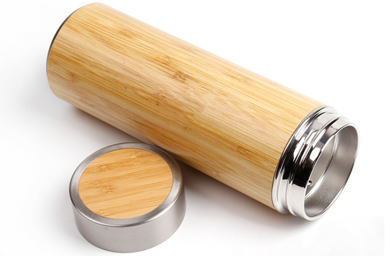 Bamboo Stainless Steel 360mL Bottle
