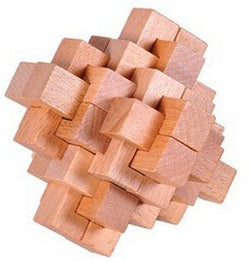 3D Wooden Brain Teasers