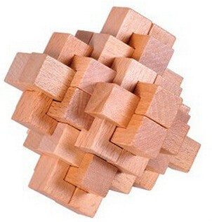 3D Wooden Brain Teasers