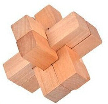 3D Wooden Brain Teasers