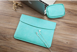 Slim Waterproof PU Leather Macbook Air Case