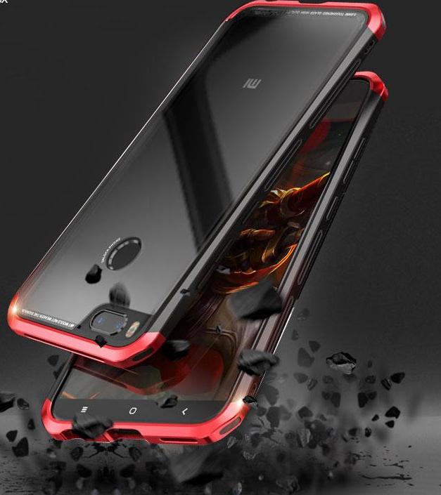 Tempered Glass Case with Metal Bumper for Samsung Galaxy S8