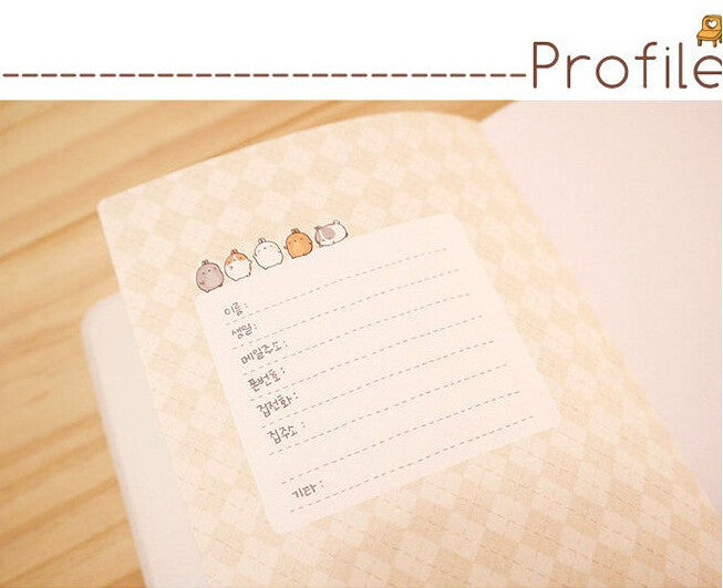 Molang Rabbit Diary - Daily Journal